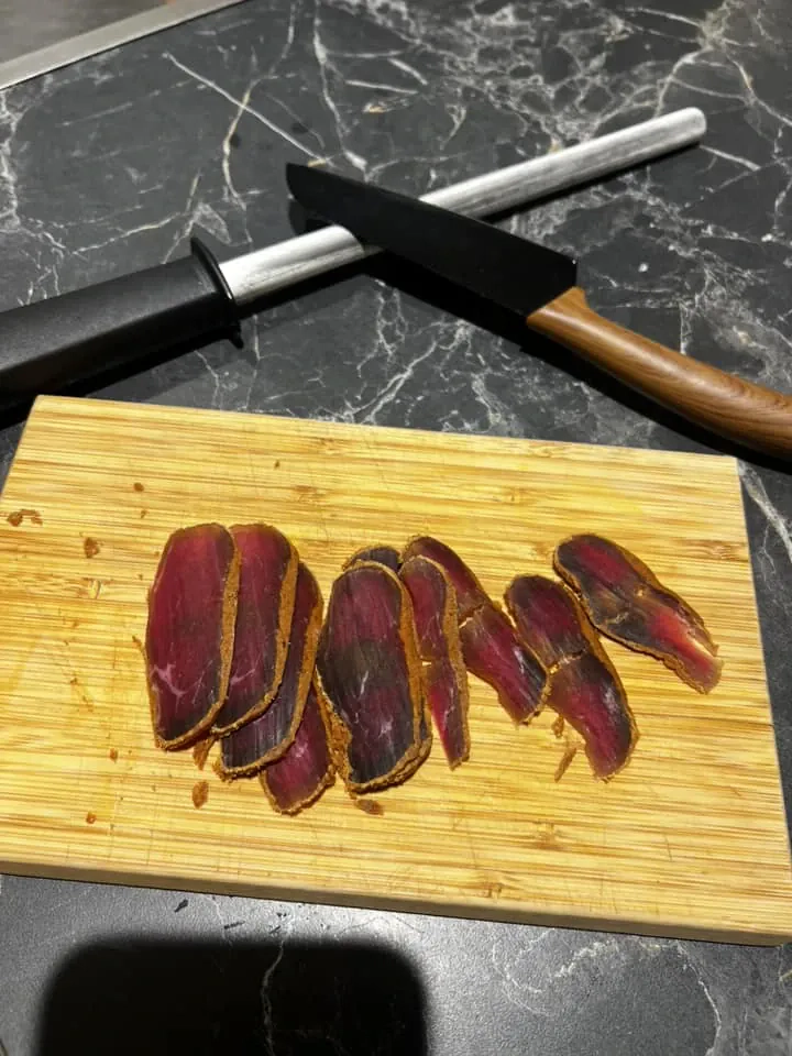Vytinta jautiena - basturma, namų sąlygomis